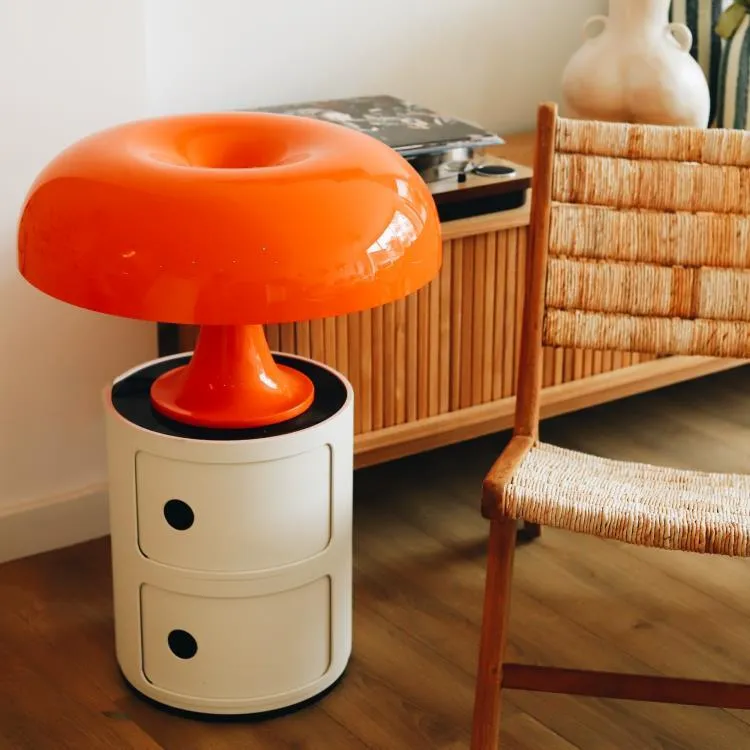 NESSO Lampe à poser Ø54cm Orange Artemide