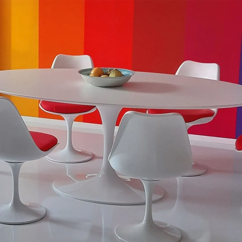 Réédition de la table ronde Tulipe