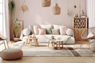 salon boheme decoration interieure