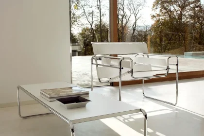 Fauteuil Wassily blanc