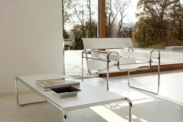 Fauteuil Wassily blanc