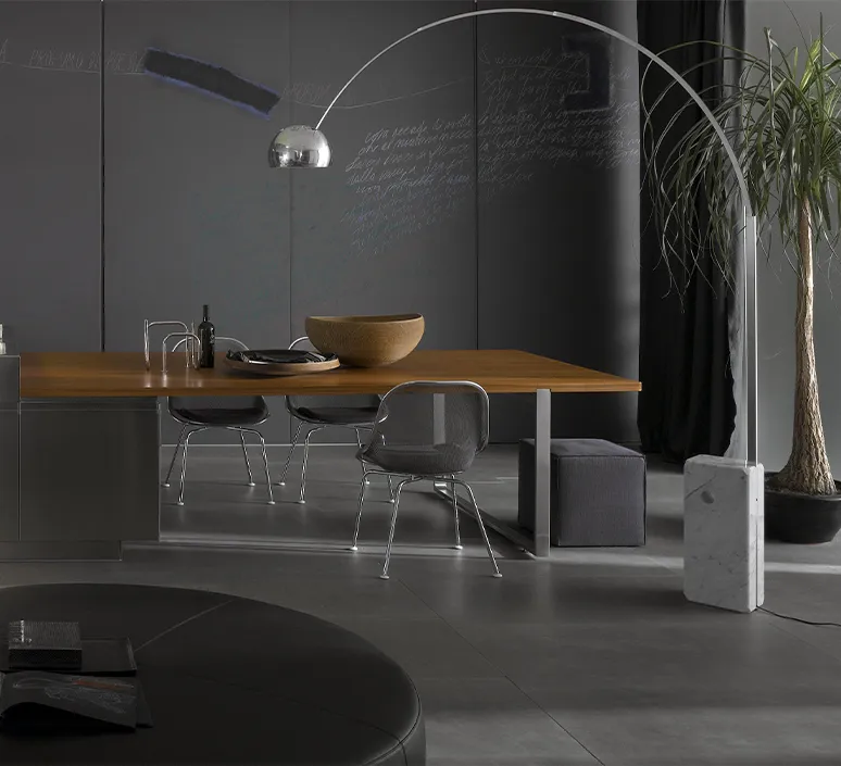 Les origines de la lampe Arco