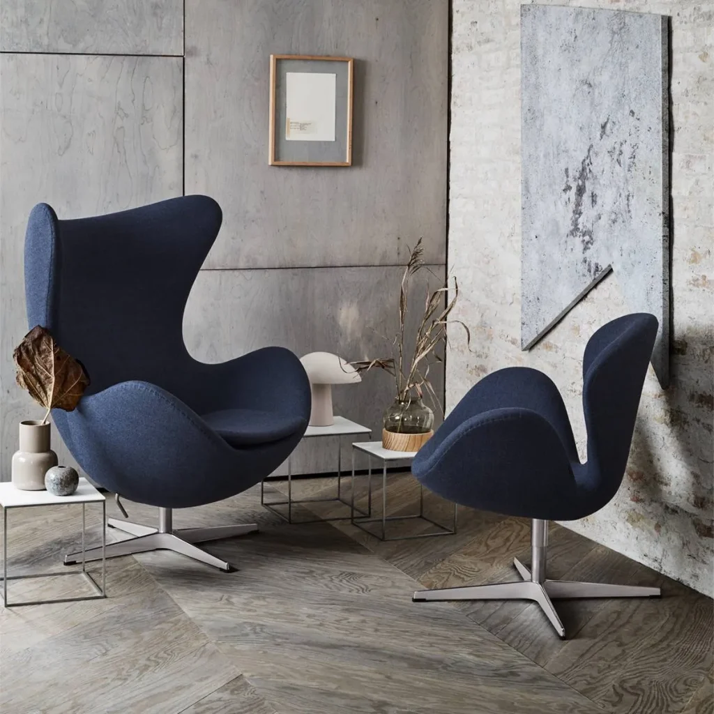 Fauteuil Egg (Œuf) de Arne Jacobsen