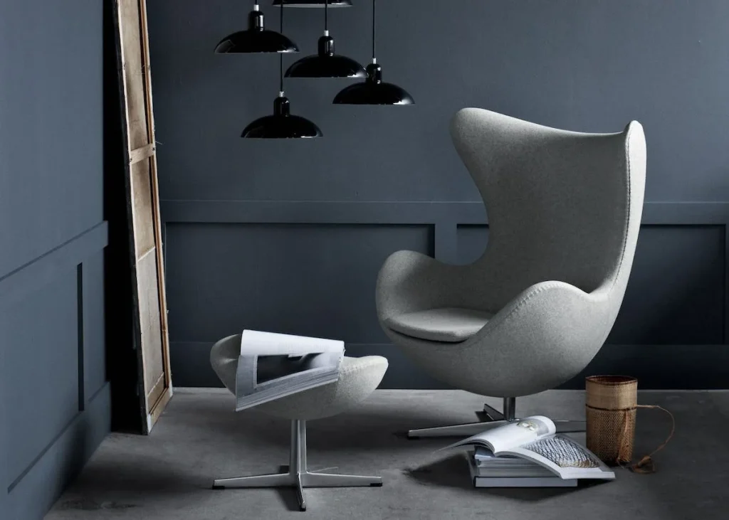 Icone design le fauteuil Egg de Fritz Hansen