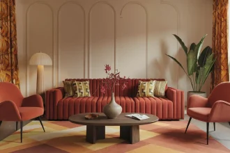 Incorporer des elements retro dans une decoration moderne