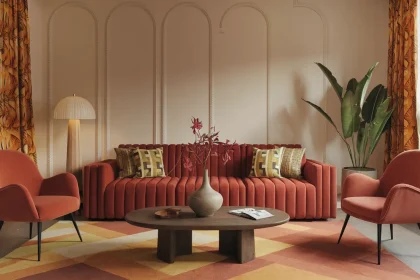 Incorporer des elements retro dans une decoration moderne