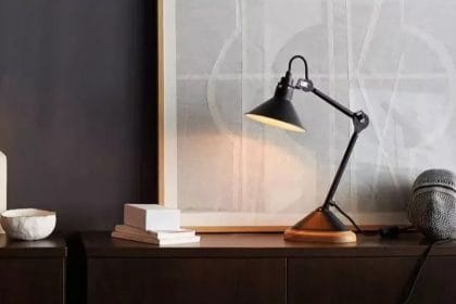 Lampe de chevet GRAS N°207 H 22 cm Noir DCW Editions Paris