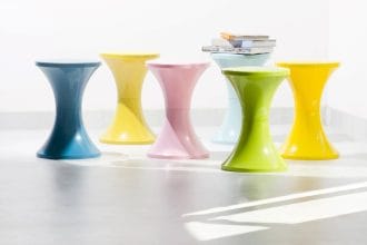 tabouret Tam Tam plastique 1968