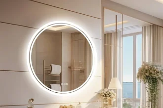 Astuce éclairage miroir salle de bain
