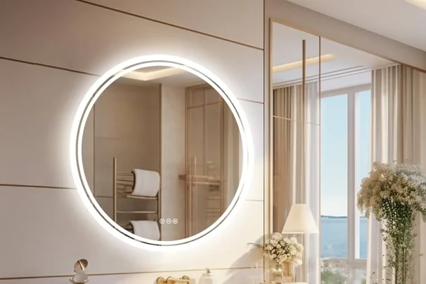 Astuce éclairage miroir salle de bain