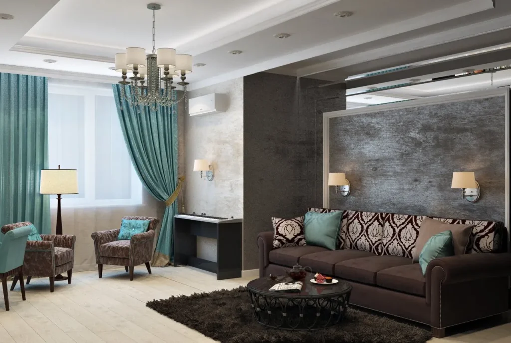 Choisir la couleur des rideaux pour la maison