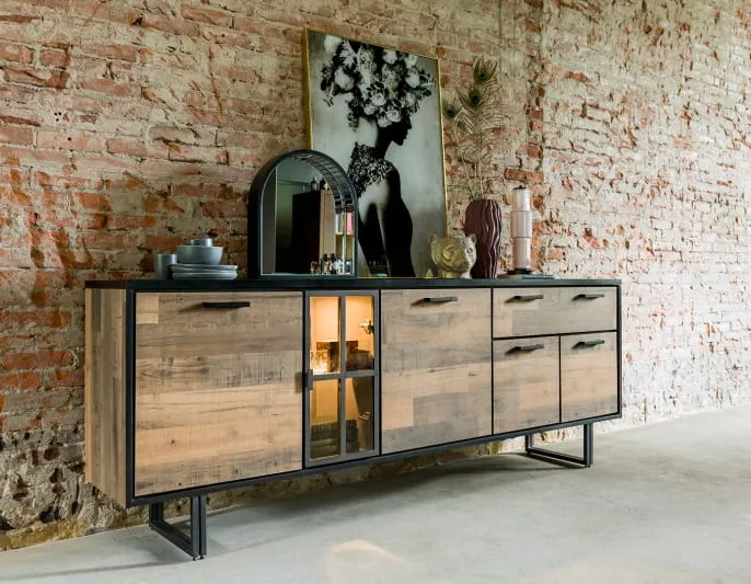 Comment décorer une commode dans le salon