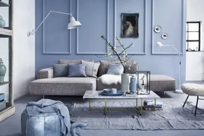 Inspirations decoration interieur bleu clair