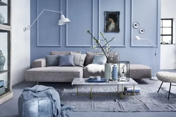 Inspirations decoration interieur bleu clair