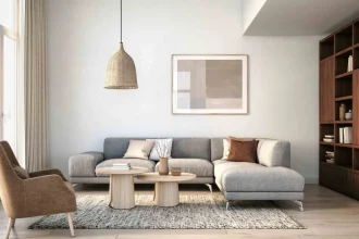 Quel tapis choisir avec un canapé gris