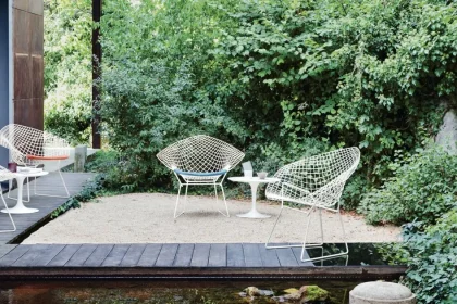 chaise Diamond Harry Bertoia