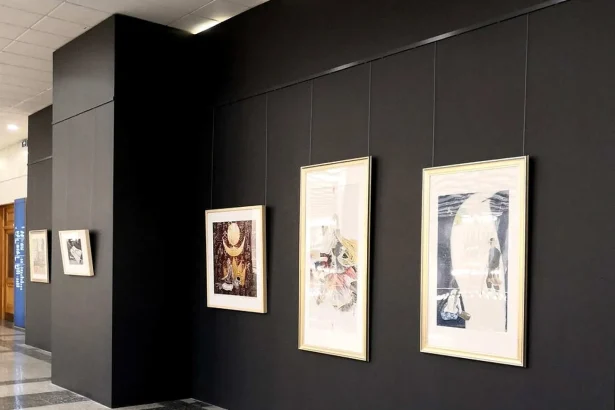 cadre suspendu pour œuvre art