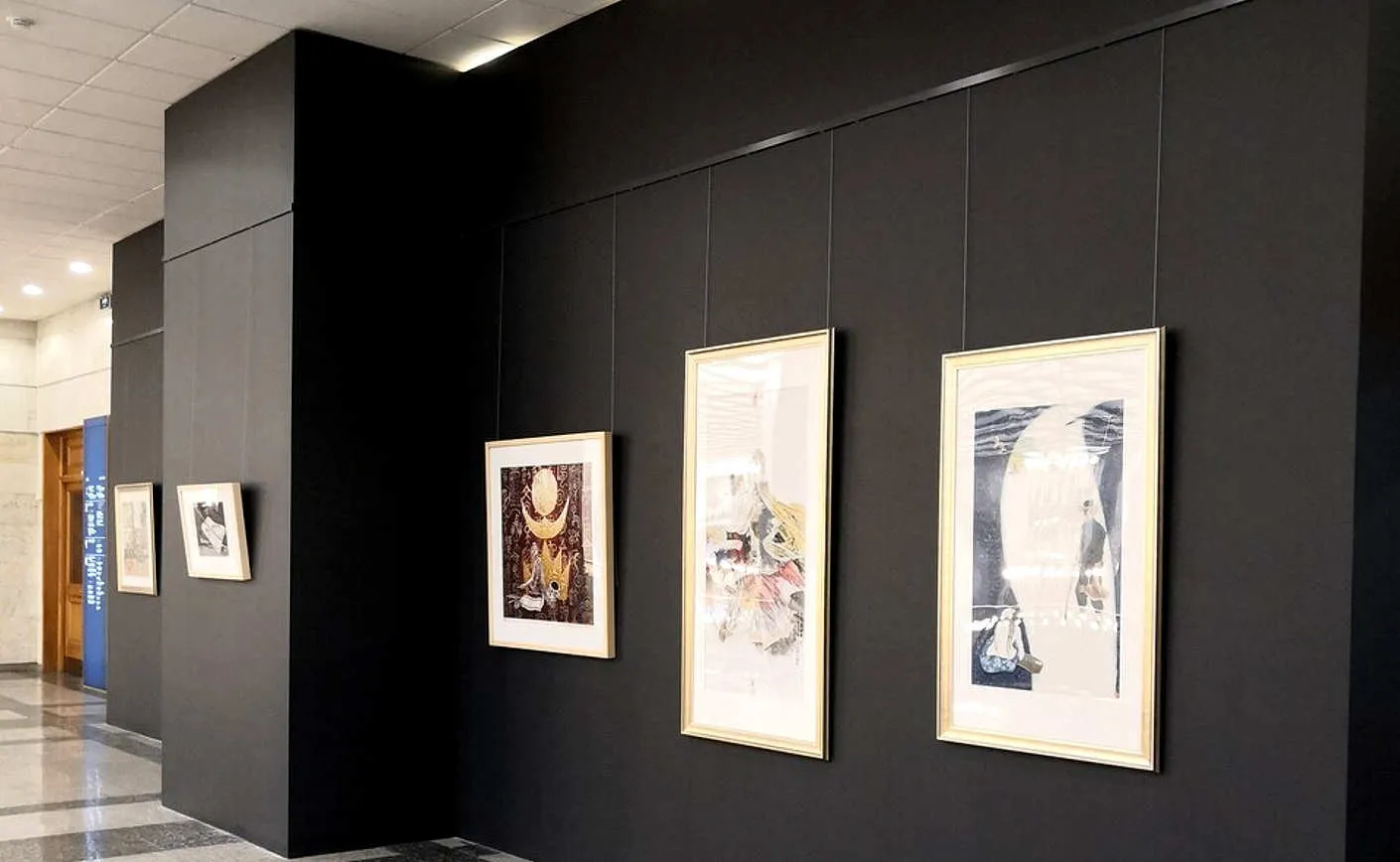 cadre suspendu pour œuvre art