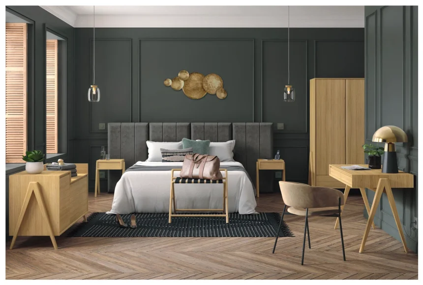 chambre hotel tendance decoration