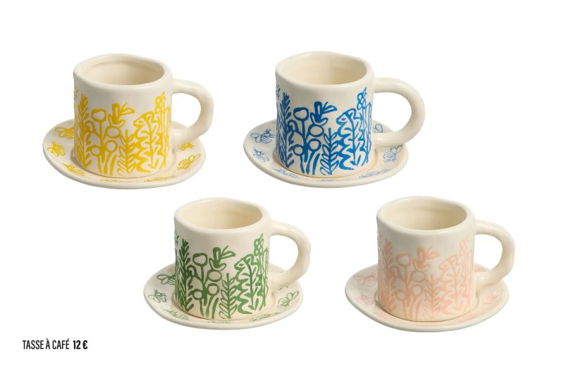 Tasse à café B.D. Graft x Monoprix